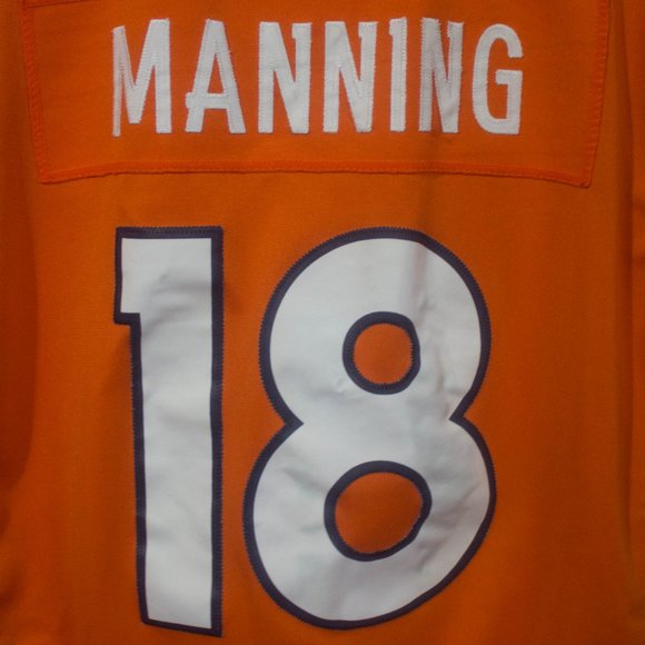 NFL Peyton Manning Denver Broncos Jersey Nike Size Large Youth 14/16 - Picture 5 of 7